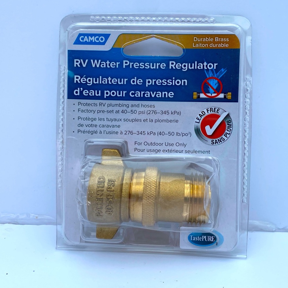 RV WATER PRESSURE REGULATOR